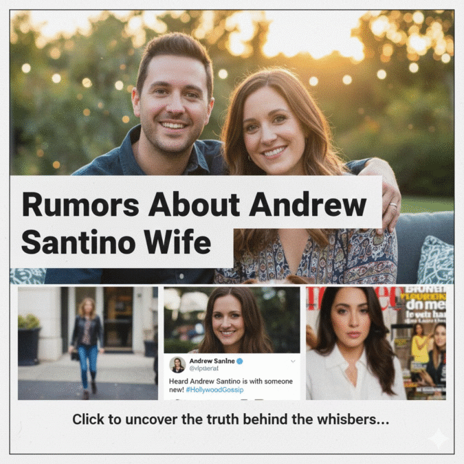 andrew santino wife