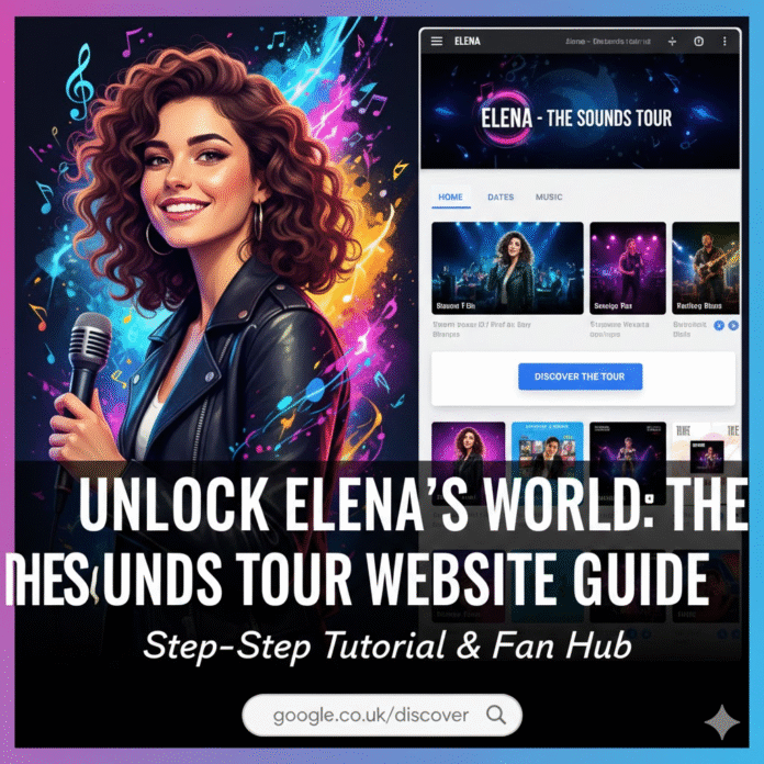 how to elena website thesoundstour
