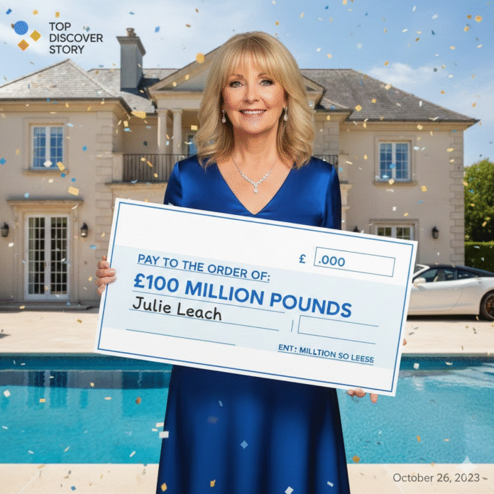 julie leach lottery winner