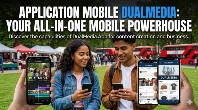 application mobile dualmedia