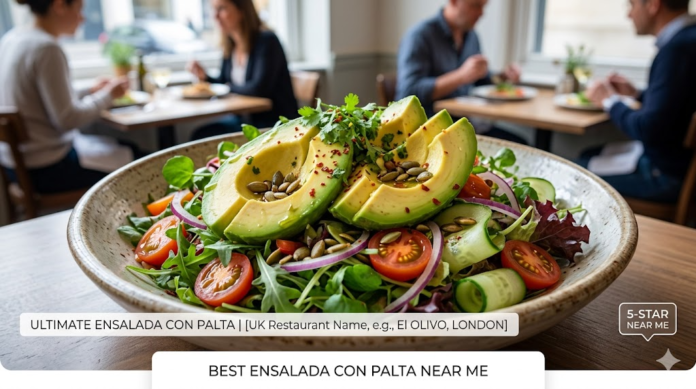best ensalada con palta near me